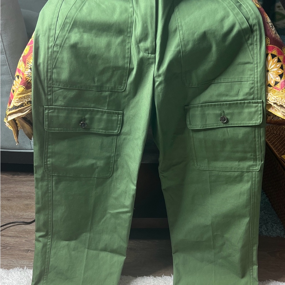 Women’s J. Crew Green Cargo Pants